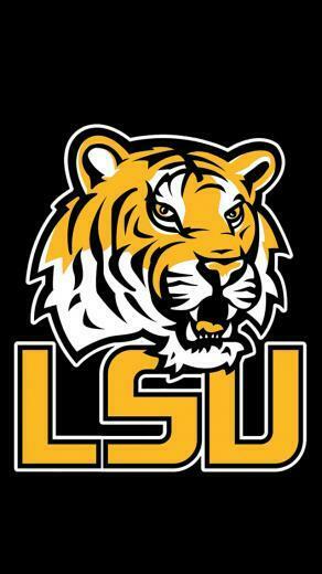 Lsu Black Bg iPhone Wallpaper