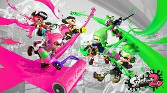 Nintendo Official Splatoon Desktop Wallpaper