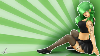 Human Sumica Pin Up Wallpaper By Wreky