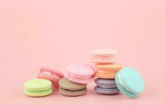 Wallpaper Colorful Dessert Pink Cakes Sweet