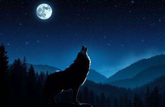 Howling Wolf Wallpaper
