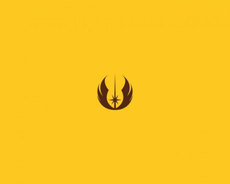 Minimalist Star Wars Wallpaper Jedi Emblem By Diros