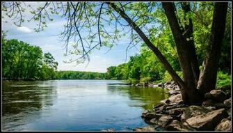 Peaceful River By Markw5586 Caedes Desktop Wallpaper