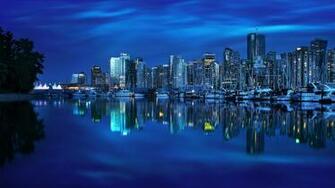 Modern Day City Skyline HD Wallpaper Vactual