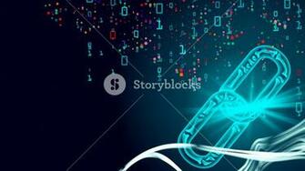 Blockchain Vector E Commerce Business Management