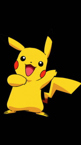 Pikachu iPhone Waving Wallpaper
