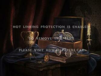 The Seven Horcruxes Candle Abstract Art Box