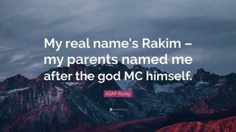 Rakim Wallpaper Image