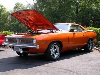 Vintage Muscle Cars Background Wallpaper