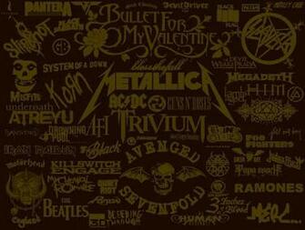 Rock Bands Wallpaper Desktop Background