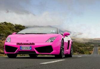 Lamborghini Gallardo Lp560 Spyder With Pink Color Rosa