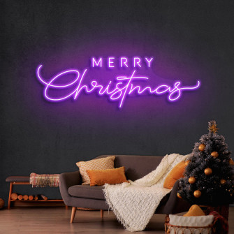 Merry Christmas Led Neon Sign Light