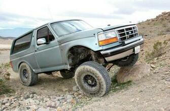 Ford Bronco Offroad Custom Truck Suv Wallpaper