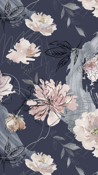 Stay Wild Floral Wallpaper iPhone Pastel Background