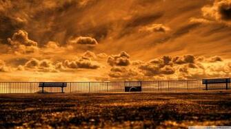 Outdoor Railing HD Desktop Wallpaper Widescreen High Definition