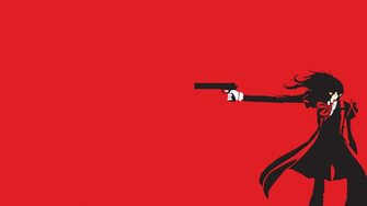 First Attempt At A Vector Wallpaper Hellsing