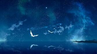 Starry Night Sky Wallpaper