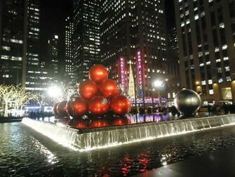 New York Christmas Wallpaper