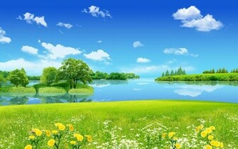 Nature Background Sky Reflection Azure Lagune