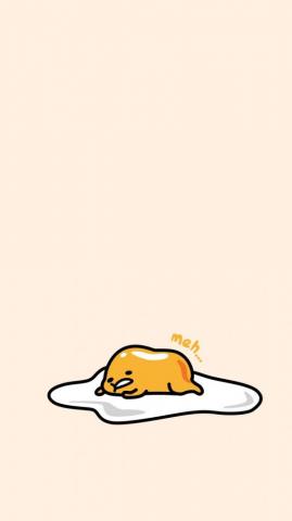 Gudetama Phone Wallpaper Top Background