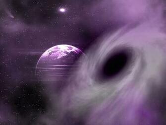 Purple Space Wallpaper