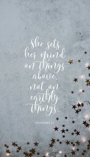 Melodie Killion On Daily Scripture iPhone Wallpaper