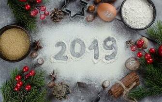 Wallpaper Christmas Flour