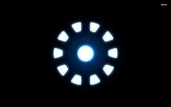 Mans Arc Reactor Minimalistic Wallpaper Background
