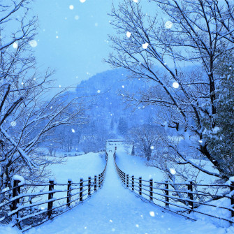 Winter Roads Of Japan 4k iPad Pro Wallpaper