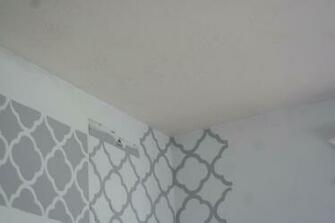 Grey Quatrefoil Background Is Now Gray From Previous