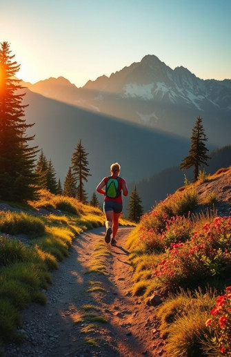 Trail Running Wallpaper