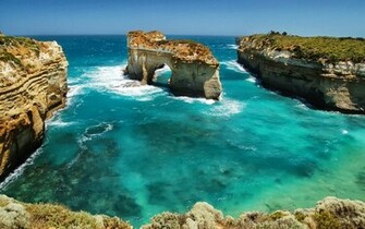 Sea Ocean Blue Beautiful Beach Scene Photos Heavy Wallpaper With