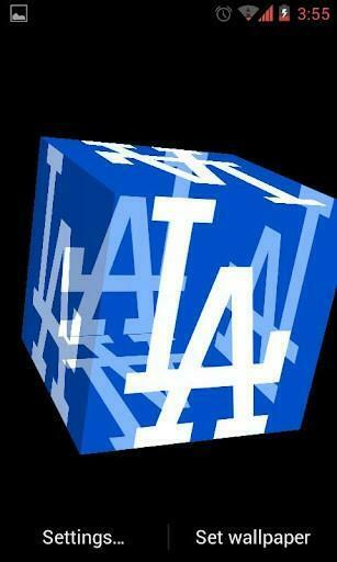 Bigger Dodgers Fan Live Wallpaper For Android Screenshot