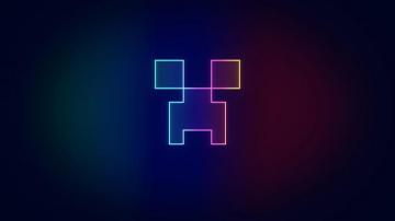 Neon Creeper Wallpaper X Minecraft