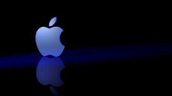 Apple Blue Wallpaper