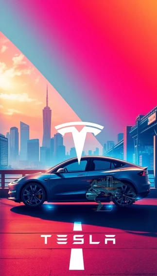 Tesla Phone Wallpaper
