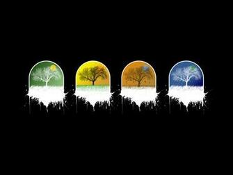 Seasons Spring Summer Autumn Winter Wallpaper And Image