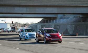 Chevrolet Spark Ev And Nissan Leaf Sl