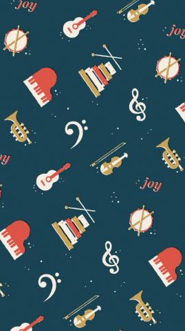 Mobile Device Holiday Wallpaper
