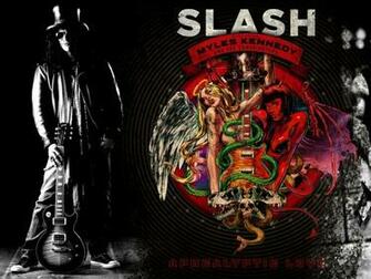Skulls Music Guns Slash Rock N Roses Wallpaper