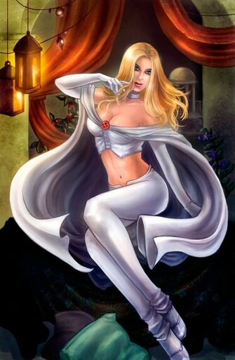 Emma Frost Fan Art By Esther Sanz