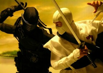 Snake Eyes Vs Storm Shadow Wallpaper