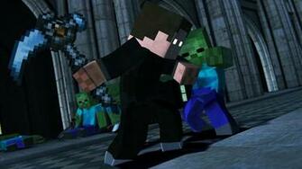 Minecraft Animation Player School Crafting