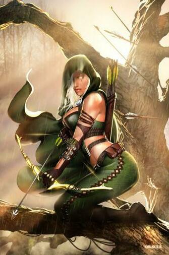 Robyn Hood Wanted Cover By Mystic Oracle