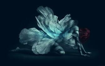 Wings Fairies Fantasy Art Artwork Flower Petals Wallpaper