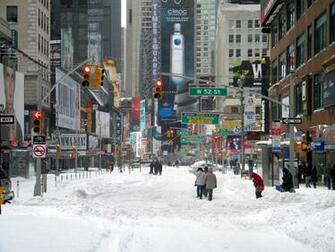 Winter Desktop Wallpaper New York City