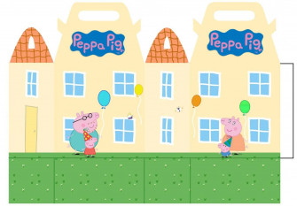 Peppa Pig House Wallpaper