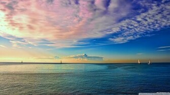 Colorful Seascape Wallpaper