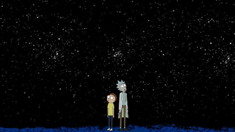 Rick And Morty In Space Wallpaper