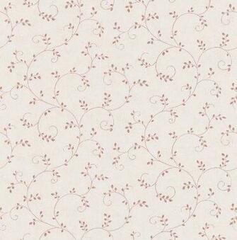 Of The Country Iii Leaf Scroll Wallpaper Inch By Red